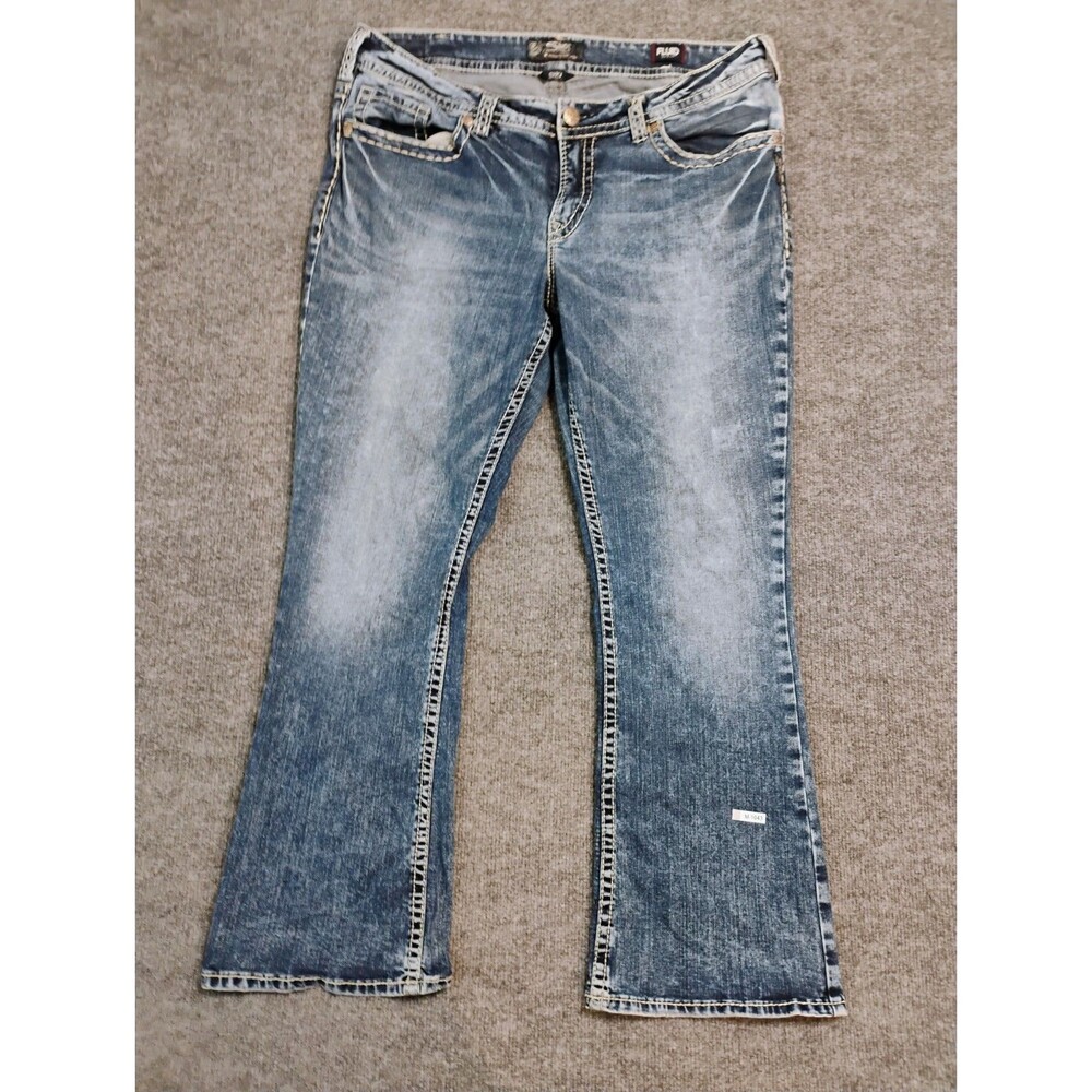 Silver Jeans Co Fluid Denim Women’s Bootcut Jeans Medium Wash 29x30